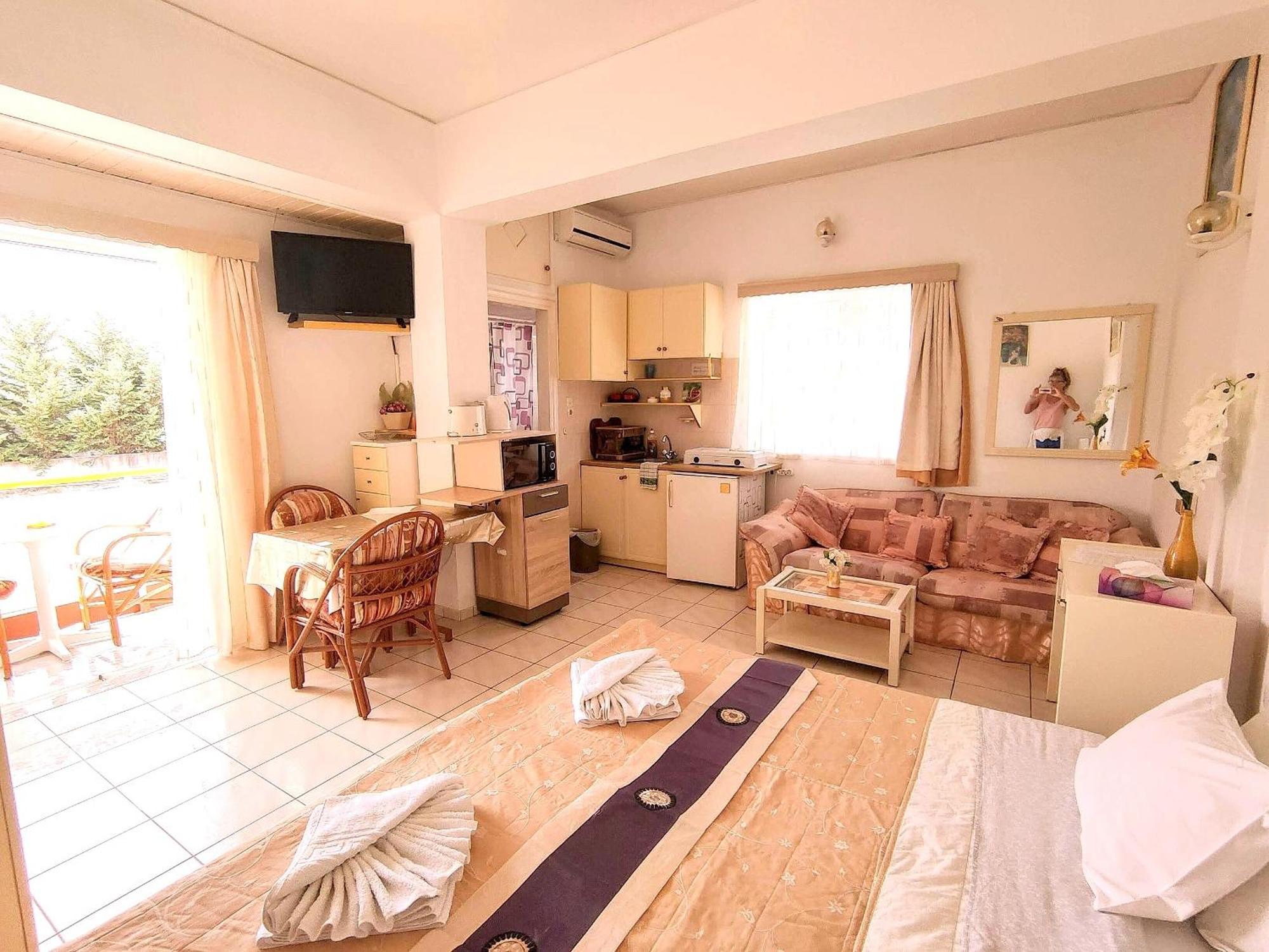 Ferienwohnung Evli Rethymno Exterior foto